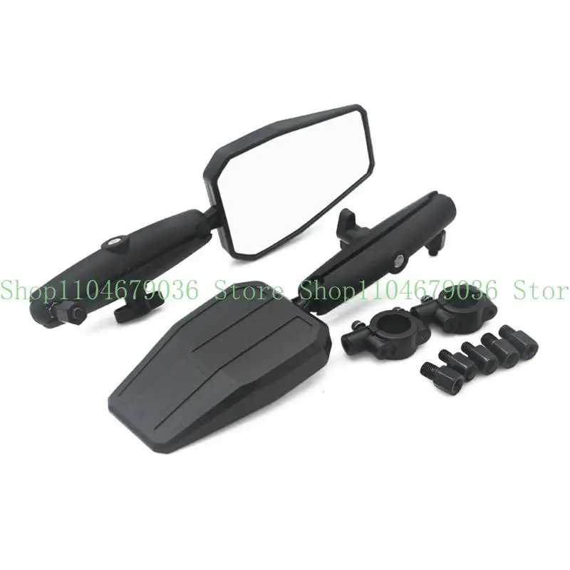 

652F Handlebar Rear View Mirrors Foldable Mirrors forWestwind Adventure Off-roadMotorcycle Rotating Adjustable Mirror