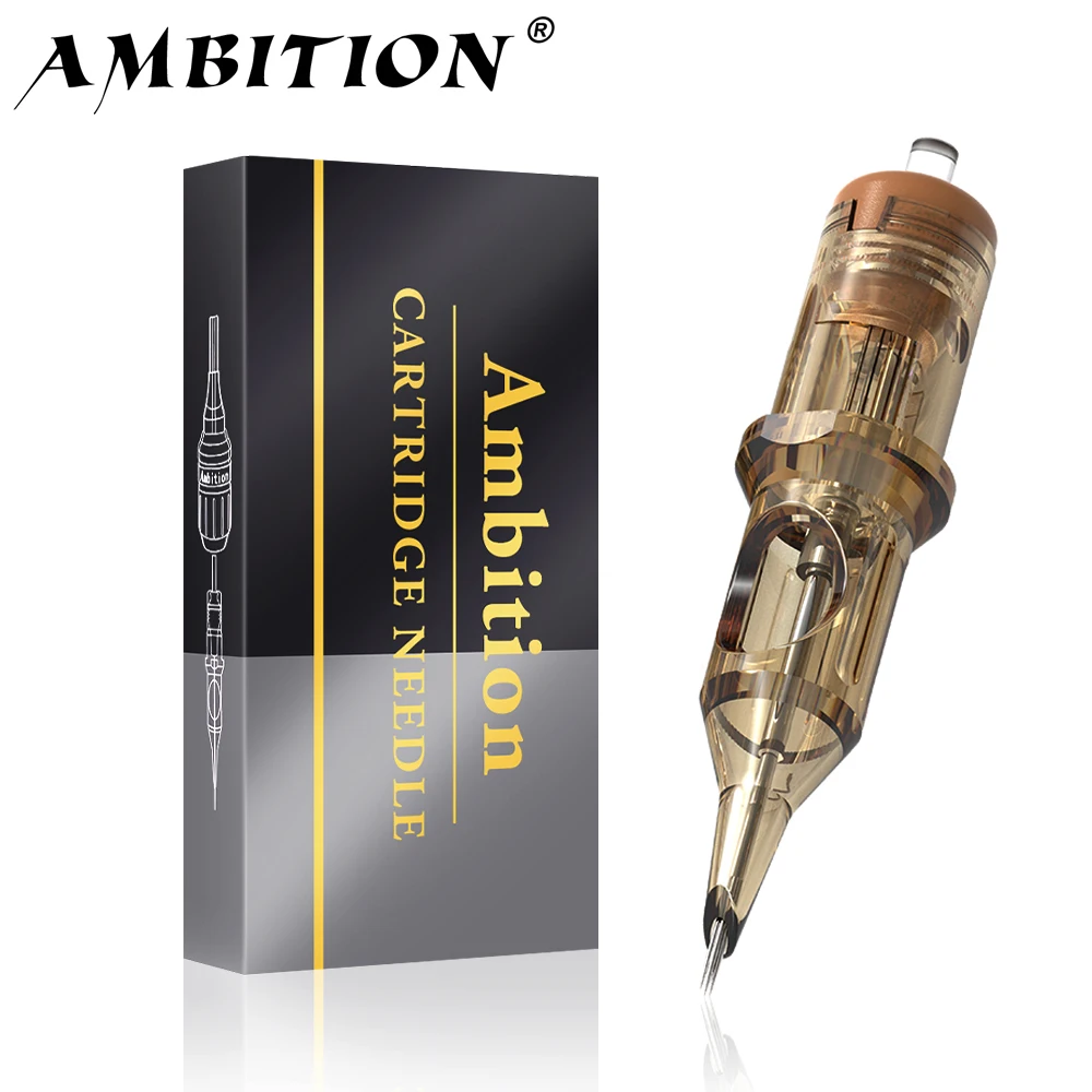 

Ambition Premium 10PCS Tattoo Cartridge Mix Round Liner 0.3/0.35mm RL/RM Disposable Tattoo Needle 1rl 3rl 5rl 7rm 9rm 13rm 15rm