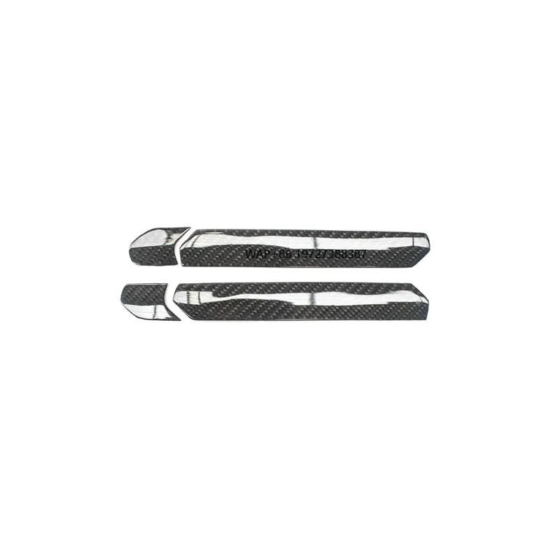 Dry Carbon Fiber Car Exterior Parts Outer Door Handle Cover for LP580 LP610 2014-2019 Carbon Handle Kit