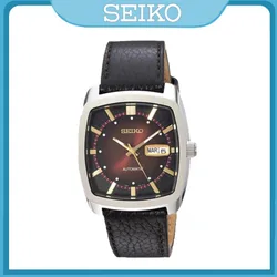 Original Seiko Watch Men's Automatic Mechanical Watch Casual Business Clock Wine Bucket Steel Belt Men Waterproof Belt Watches