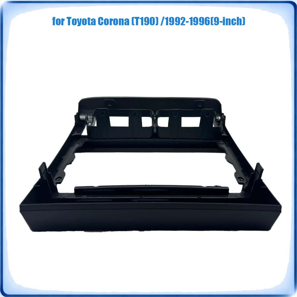 Car Radio Fascia Frame For Toyota Corona & Caldina 1992-1996 9 inch Wiring Harness Power Cable Car Accessories Plug & Play