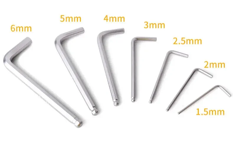 Folk Guitar Adjustment Wrench 4MM Universal 7-piece Set