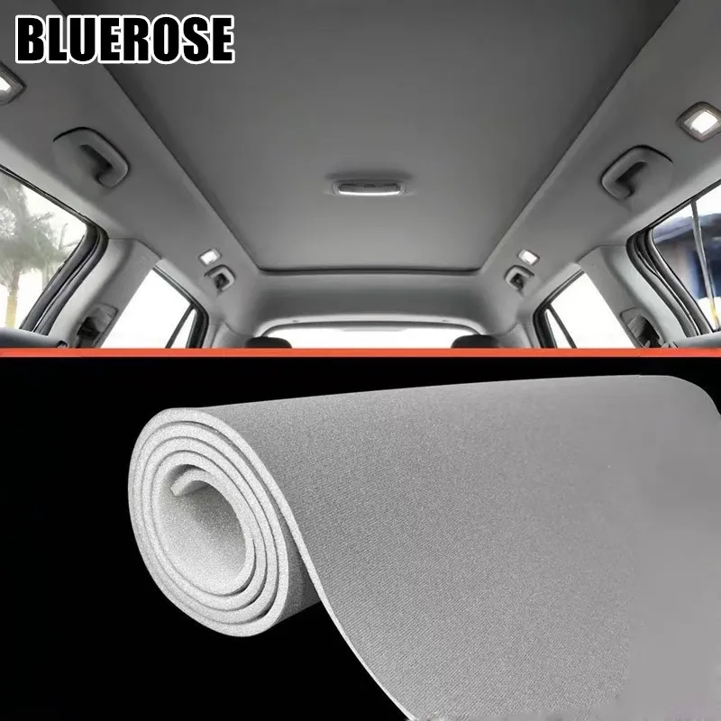 

100/200/240x150cm Durable Foam-Back Cloth Headliner Automotive Upholstery Polyester Sunroof Lining Car Ceilings Auto Repairs