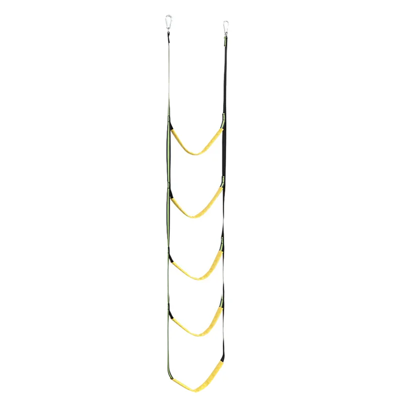 

-A95Z, 1 шт., 5-ступенчатая веревочная лестница для лодки, веревочная лестница для лодки, удлинитель лестницы для плавания для парусника, каяка, желтый