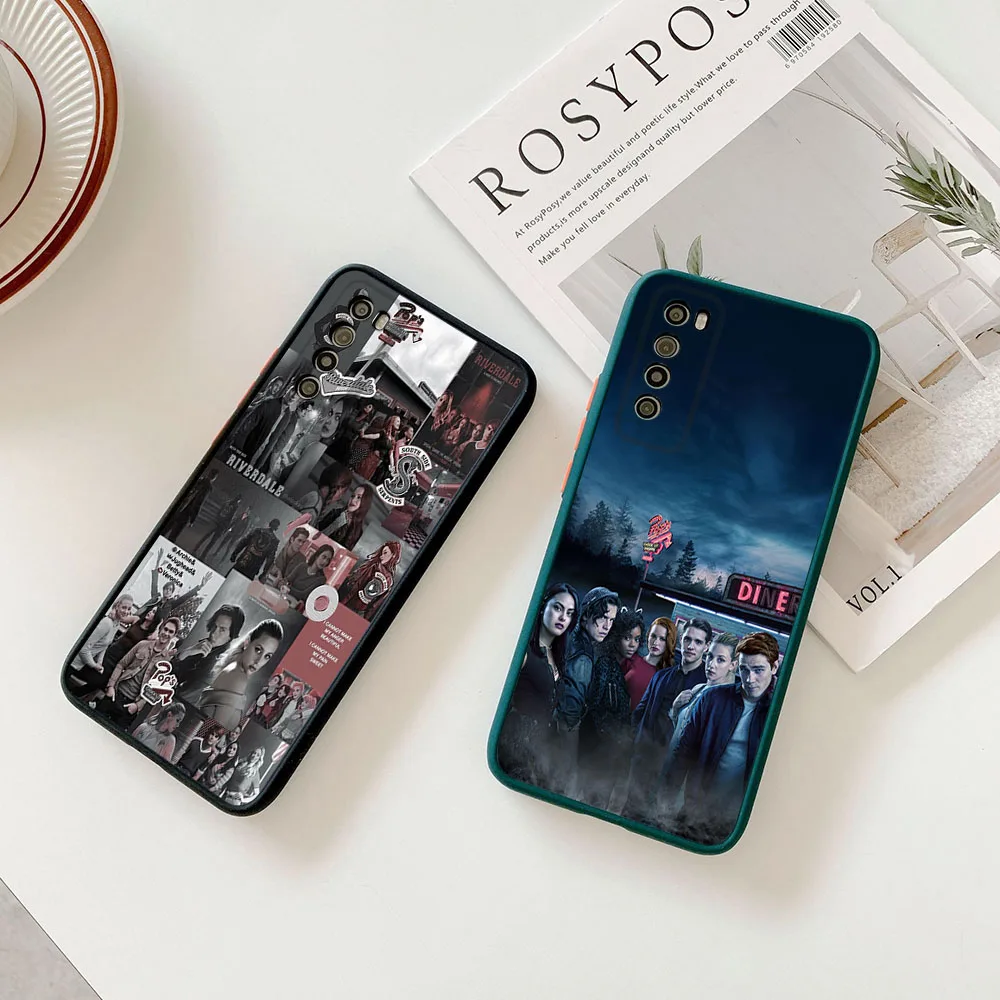 Cases For Redmi 9 9a 9c 10c 10a Note 7 8 10 9s 10s 8t Xiaomi 9T 10T Pro Riverdale Serpents Frosted Translucent Funda Phone Case