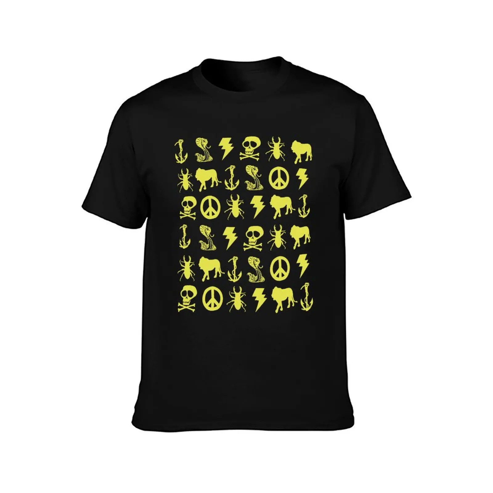 Jesse Pinkman Yellow Icons T-Shirt Gym Wear Breathable Short Sleeve Tee T-Shirt