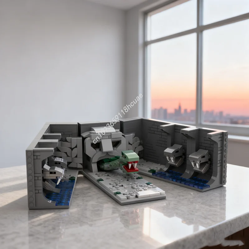 

655pcs MOC Secret Chamber Harry Pottered Model Building blocks Architecture Assemble DIY idea Christmas gifts Kids toys Birthday