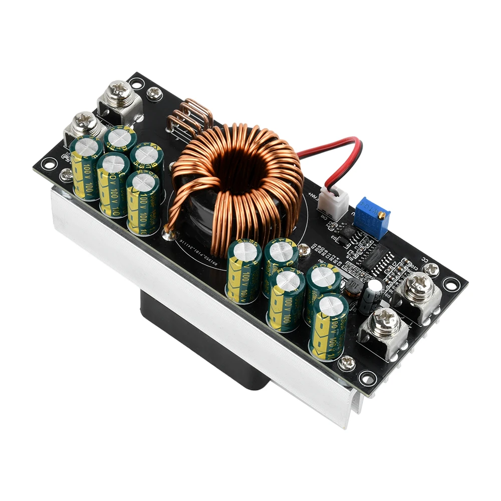 1500W DC-DC Buck-Konverter, einstellbares Spannungsreglermodul 15V-90V auf 2,5V-72V, Hochleistungs-Abwärtswandler – Detail 6