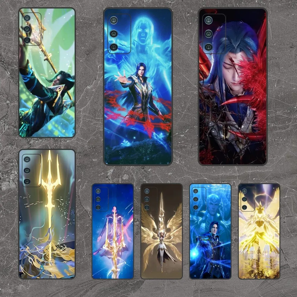 Чехол для телефона Soul land Douluo Dalu для Samsung Galaxy A54 A14 A34 A13 A52S A73 A53 A23 A04 A03 M53 A71 A22 A80 A91