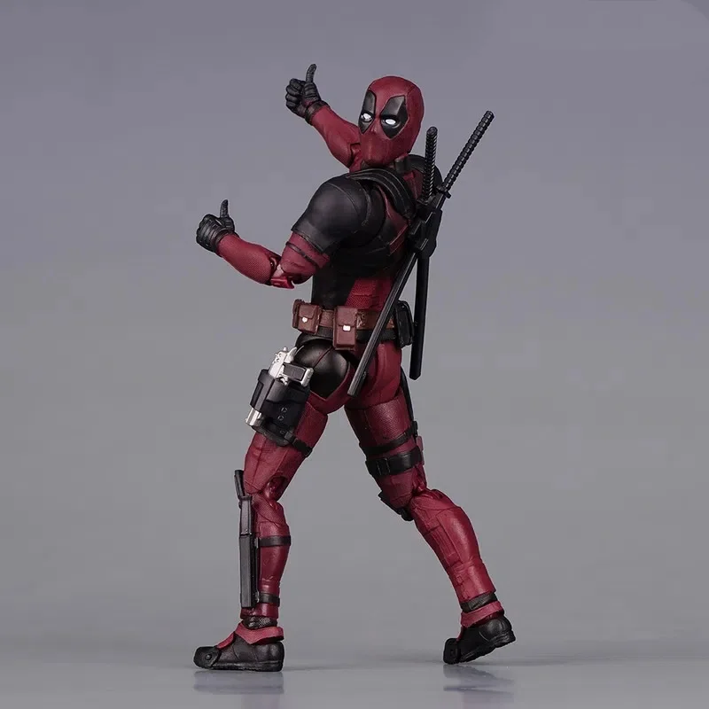 Nieuwe 19Cm Deadpool Action Figure Articular Losse Hoge Kwaliteit Editie Handgemaakt Model Pop Sculptuur Jongens Collectie Speelgoed Cadeau