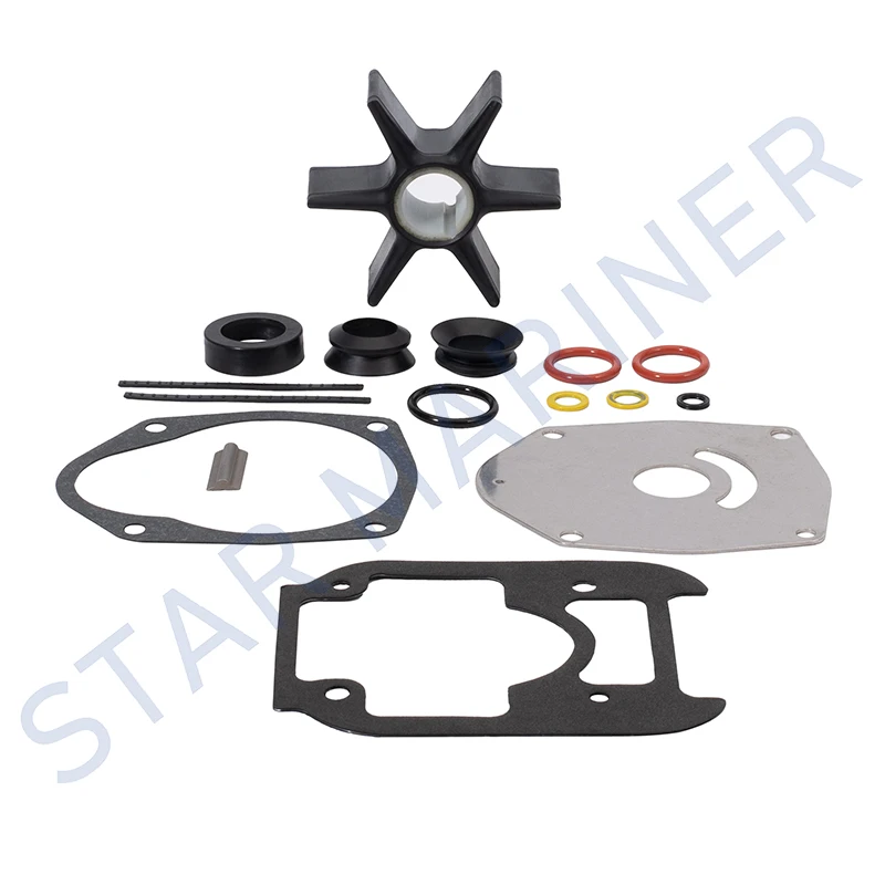 47- 8M0142980 8M0205803 Replace for Mercury 175-300 HP V6 V8 Sea Water Pump Rebuild Service Kit Outboard 450R 3.4L 4.6L Models