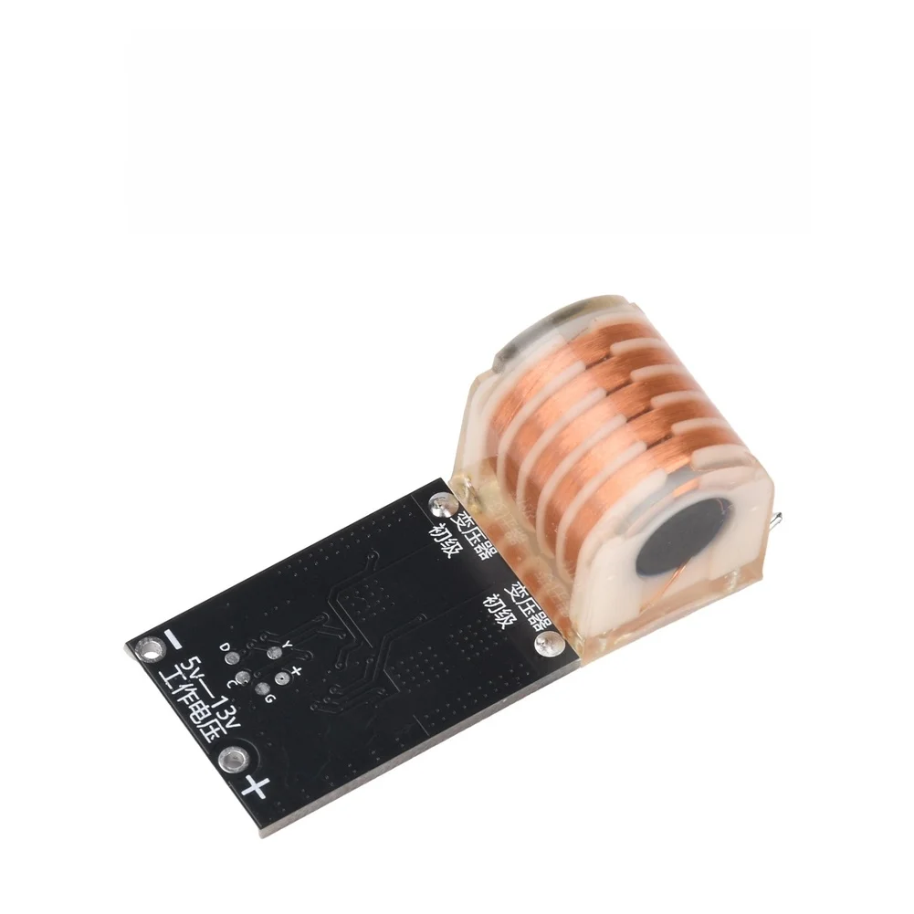 AC 10kV-20kV Output Ignition Module Powered by DC 5V-13V for DIY High Voltage Projects and Laboratory Ignition Setups