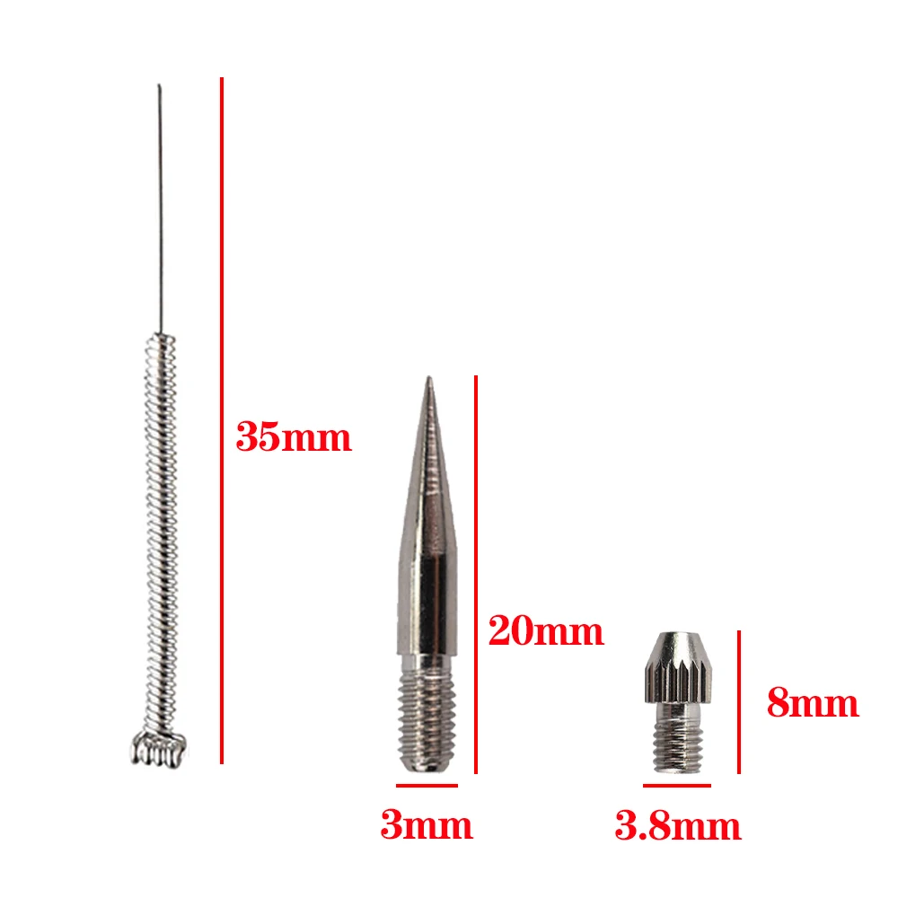 Laser Plasma Point Pen Needles Replacement Accessories Set For Dark Spot Freckle Mole Wart Tattoo Skin Tag Remover Face Care