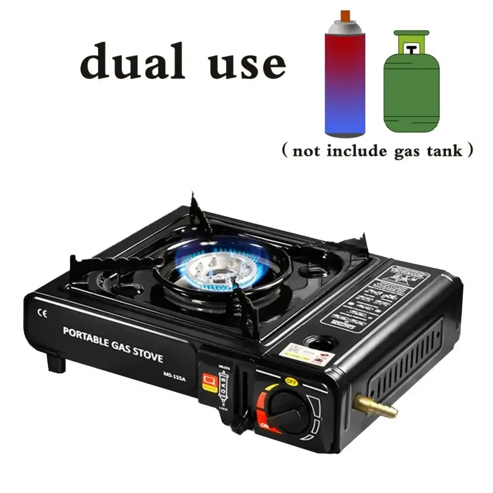 

Portable Outdoor Cassette Butane Gas Stove Camping Picnic Cooker Fishing Hunting Barbecue BBQ Cooking Kitchen