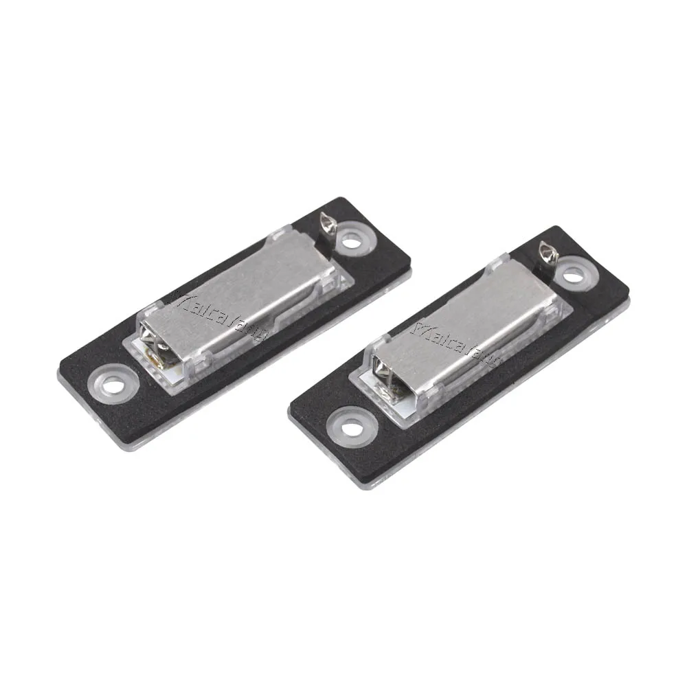 2pcs LED Number License Plate Light Lamp 3B5998026 for VW Passat B5.5 B6 Caddy MK3 Golf Transporter T5 T6 Touran Jetta Syncro