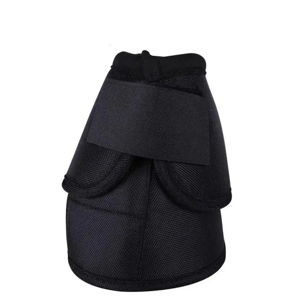 1Pair Quick Drying Horse Bell Boot Heavy Duty Protection Comfort Equine Hoof Boot Oxford Cloth Hoof Wrists Protector