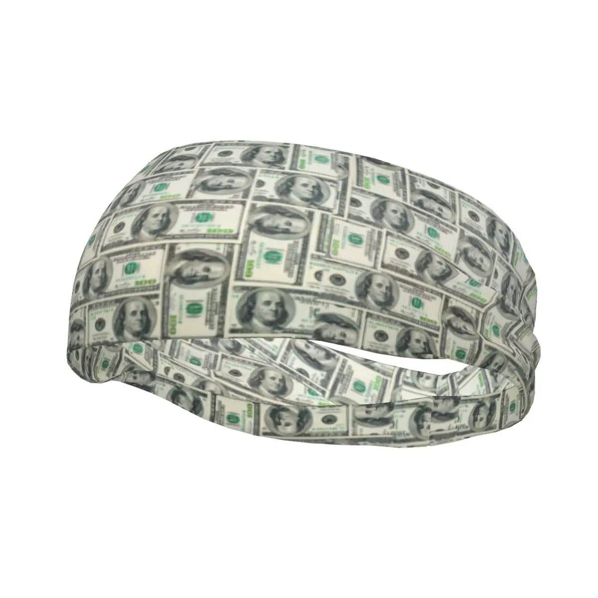 

Headband Dollar Bills Of United States Federal Portrait Headwrap Hairband for Tennis Gym Fitness Headwear Hair Accessories