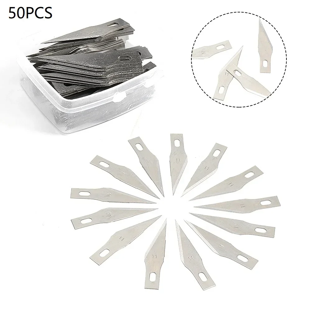 Xacto Exacto Tool SK5 Graver Hobby Style Multi Tool Craft Blades, 11 Pieces, Excellent Sharpness And Durability