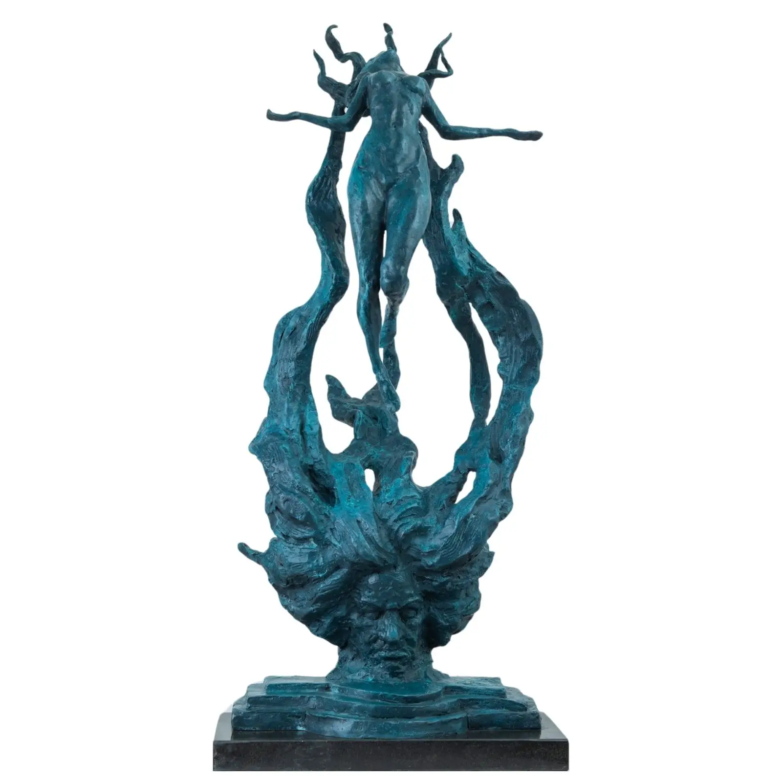 Large Bronze Abstract Statue Beethoven Rhapsody Sculpture Famous Bronze Artwork Of Beethoven Rhapsody Home Gallery Decoration