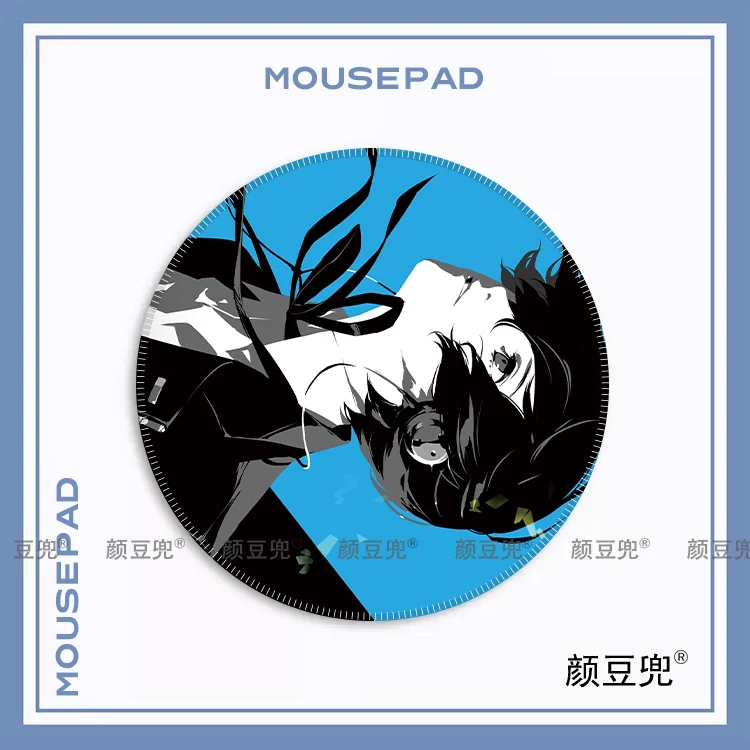 P3 Anime Mouse Pad para Gamer, teclado da empresa, tapete de computador, tamanho grande e pequeno