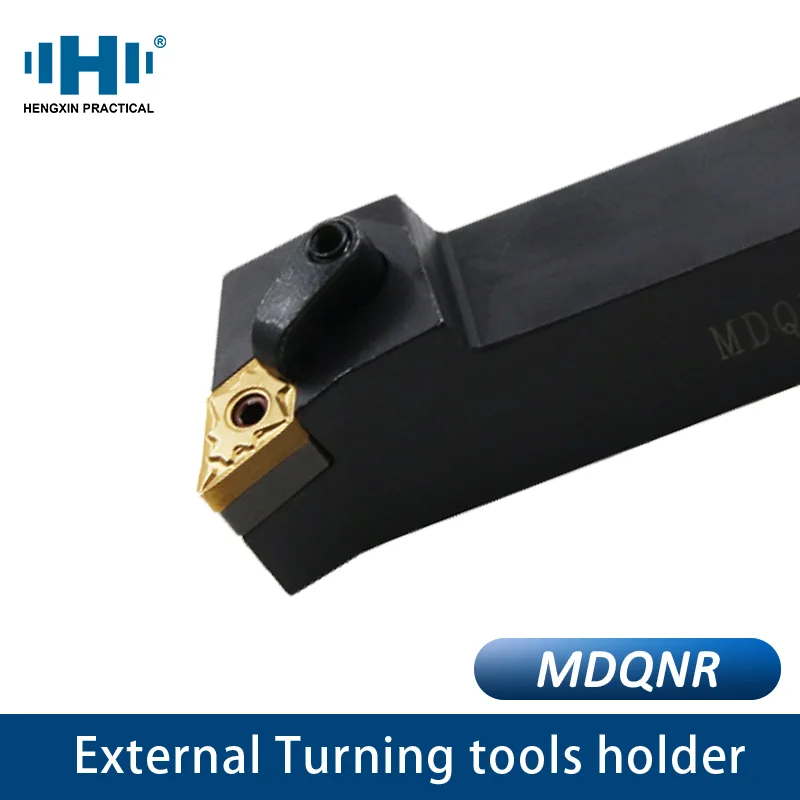 

HENGXIN External Turning Tools Holder MDQNR MDQNL MDQNLR2020K15 MDQNLR2525M15 MDQNLR3232P15 Carbide Inserts Cutting Tools