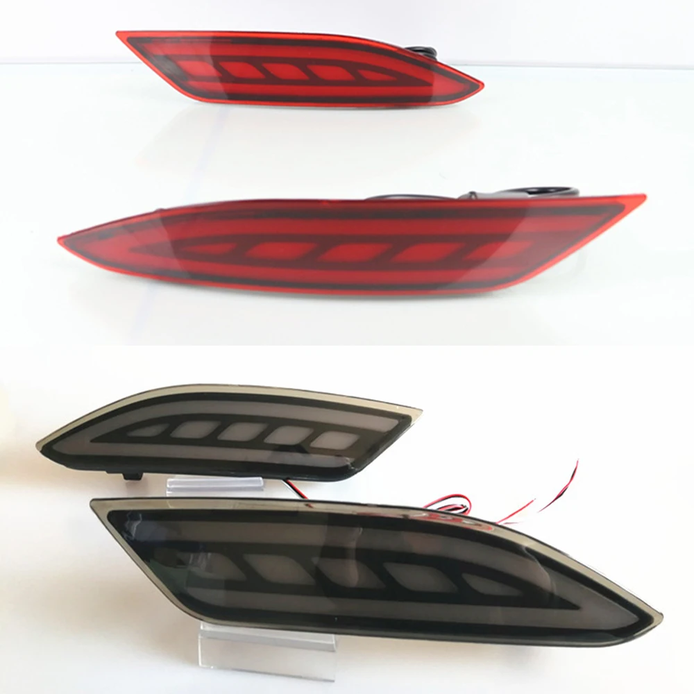 For Honda HR-V HRV Vezel 2015 2016 2017 2018 2019 Car LED Rear Reflector Lamp Brake Lights Bumper Lamp Turn Signal Warning Light