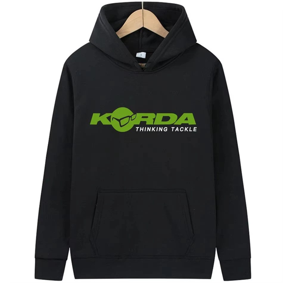 Korda Inspired pays tribute to fishing in spring and autumn, men's outdoor hooded casual couple outfit s-3XL new model 2025