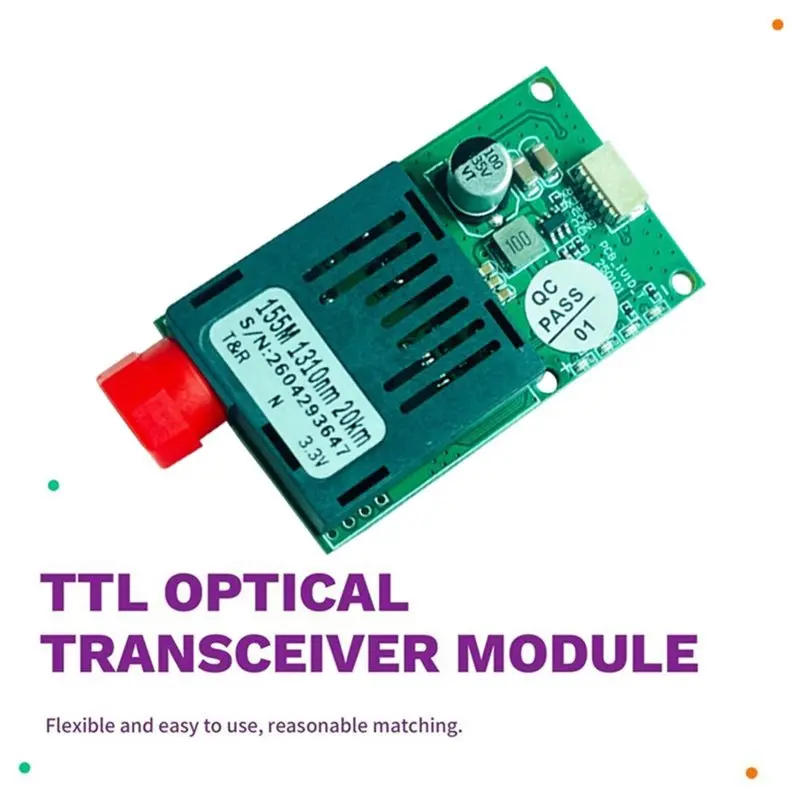 ABJF-20KM TTL Optical Transceiver Module TX Skyend