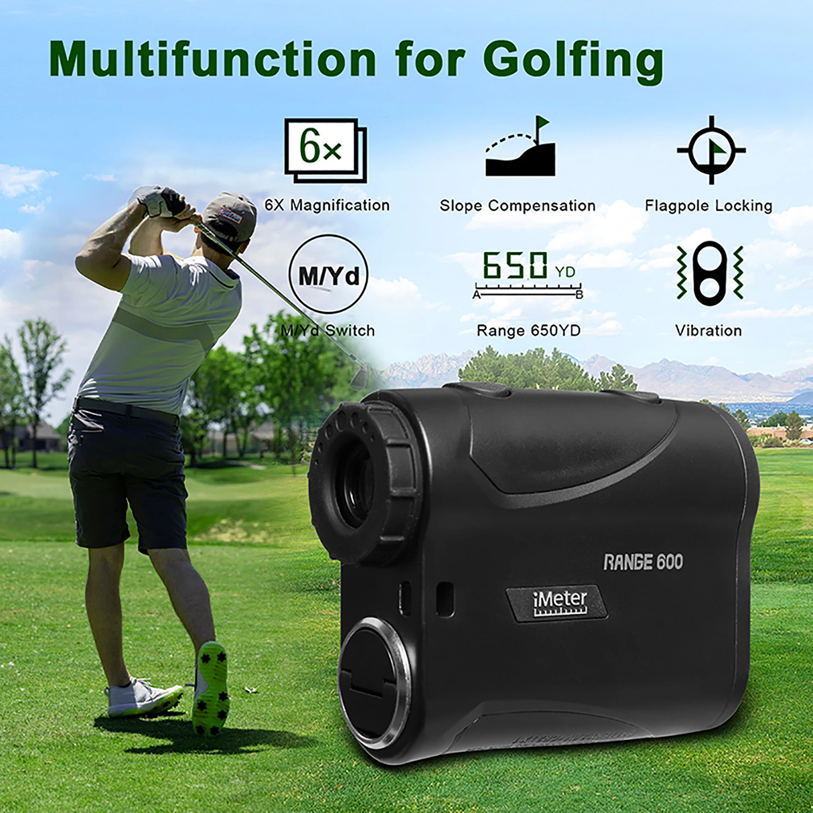 IMeter 656Y Golf Lazer Mesafe - Golf Rangefinder incelemesi ve fiyatı