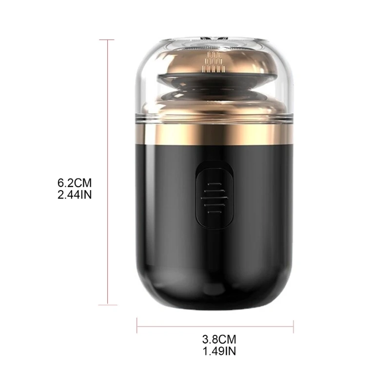 Mini Afeitadora eléctrica M2EE 2 en 1 para hombre, máquina de afeitar portátil para viaje