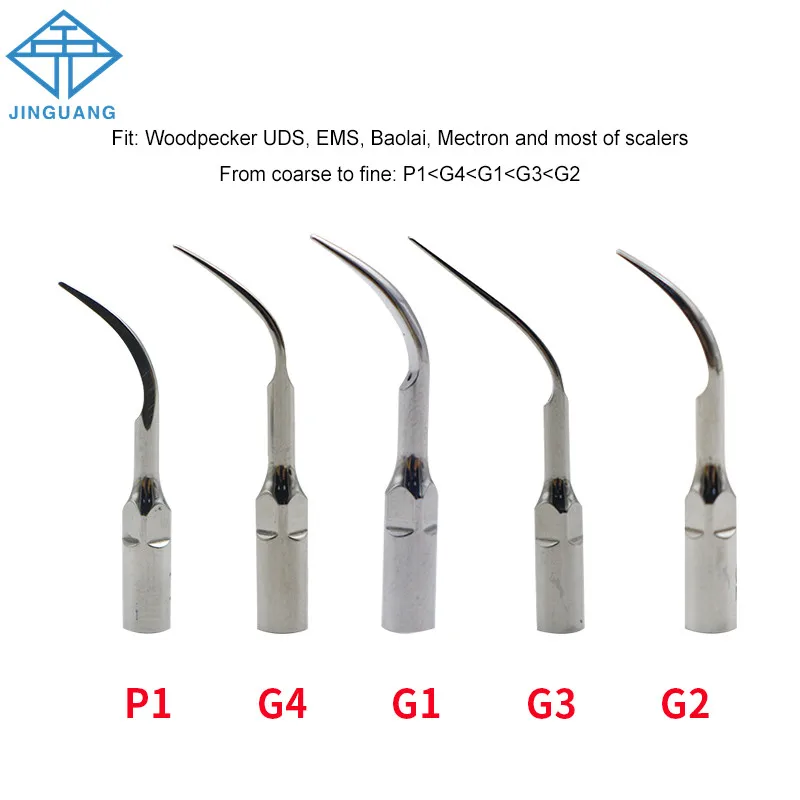30pcs Dental Scaler Tips G1 G2 G3 G4 P1ultrasonic Scaler Tip Endodontics Fit For Woodpecker Ems Baolai Mectron