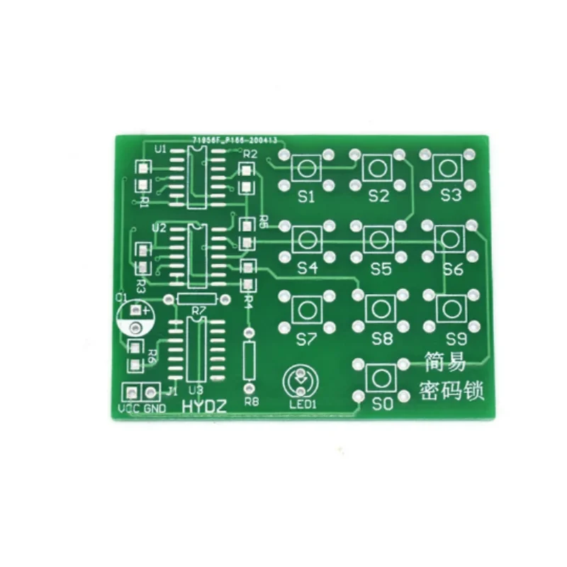 Multi-purpose Password Lock Kit, Kit eletrônico DIY, Hobbyist, Electronics Lab Estudantes