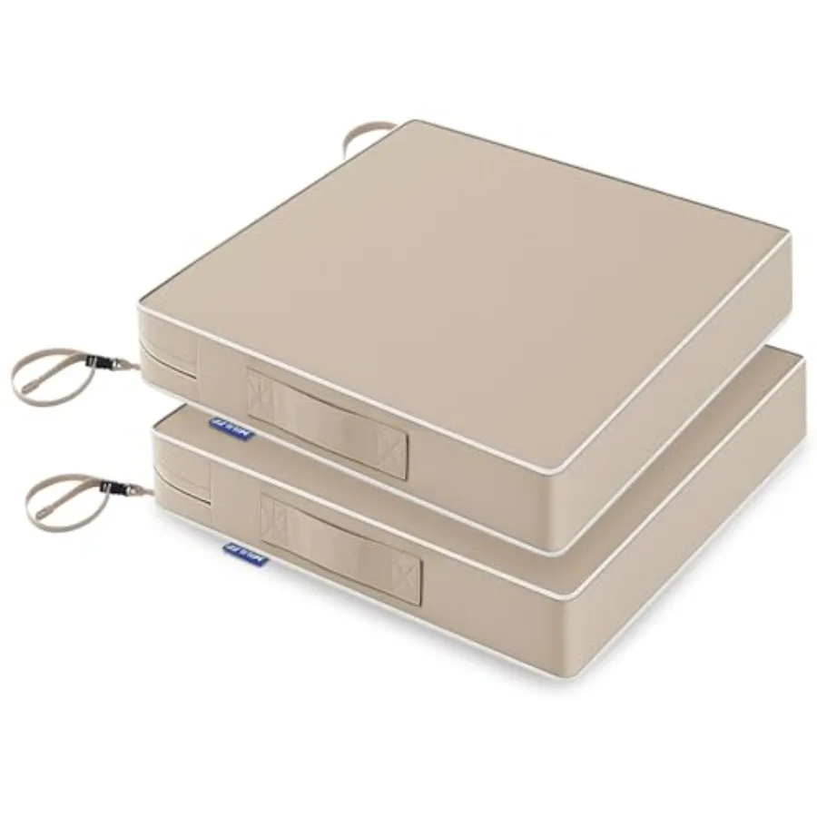 

Подушки для уличных стульев MIULEE, водонепроницаемые, с регулируемыми ремнями, комплект для садовой мебели - Year Color Fas