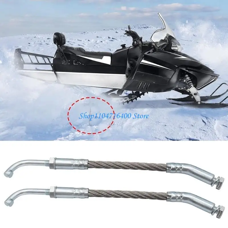 

y1gd Stainless Steel Ice Scratcher Set for Snowmobiles Icebreaker Reverse