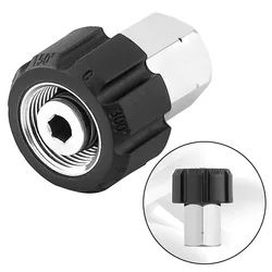 Adapter do czyszczenia ciśnieniowego M22 14/15mm żeński na 3/8 żeński złączka ze stali nierdzewnej adapter do czyszczenia ciśnieniowego złącze żeńskie