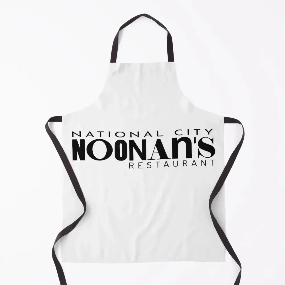 

National City Noonans Restaurant Apron christmas 2025 Ladies Kitchen Front Korean Apron