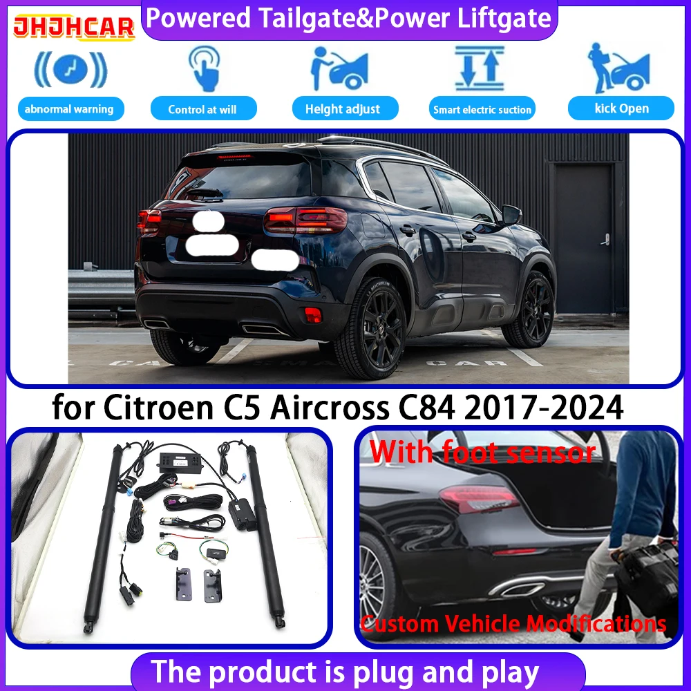 for Citroen C5 Aircross C84 2017-2024 Smart Automatic Electric Powered Tailgate Power Liftgate Tailgate System Power Back Door