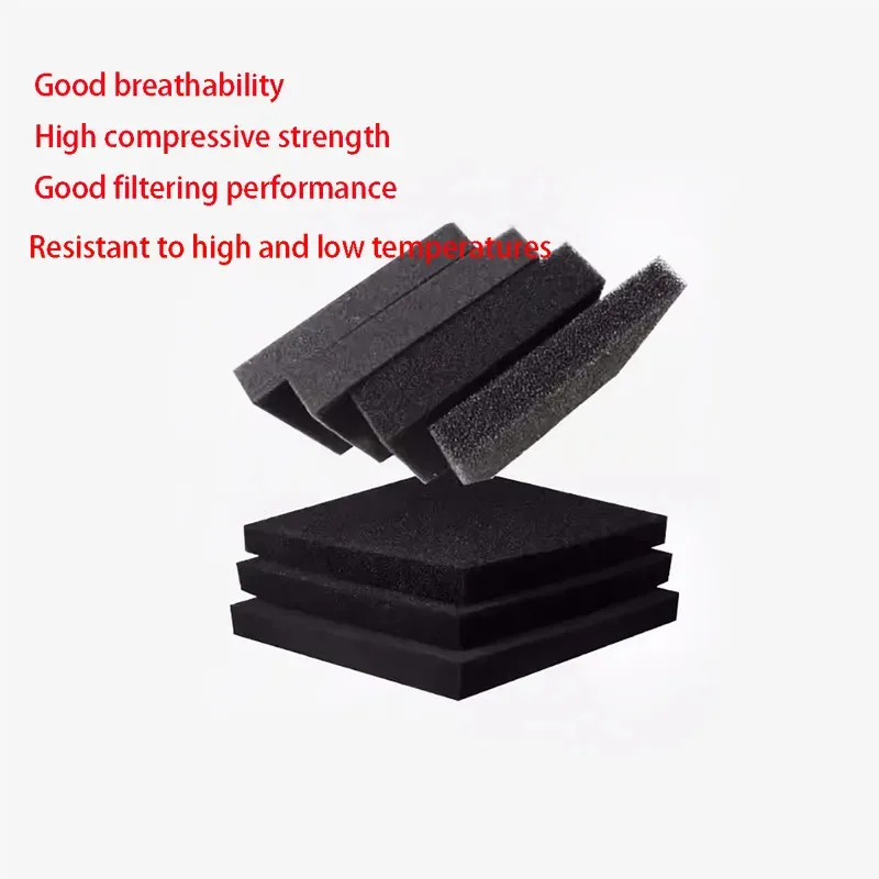 Universal Dustproof Sponge Pad High Elasticity Foam Ventilation System 10ppi - 60ppi