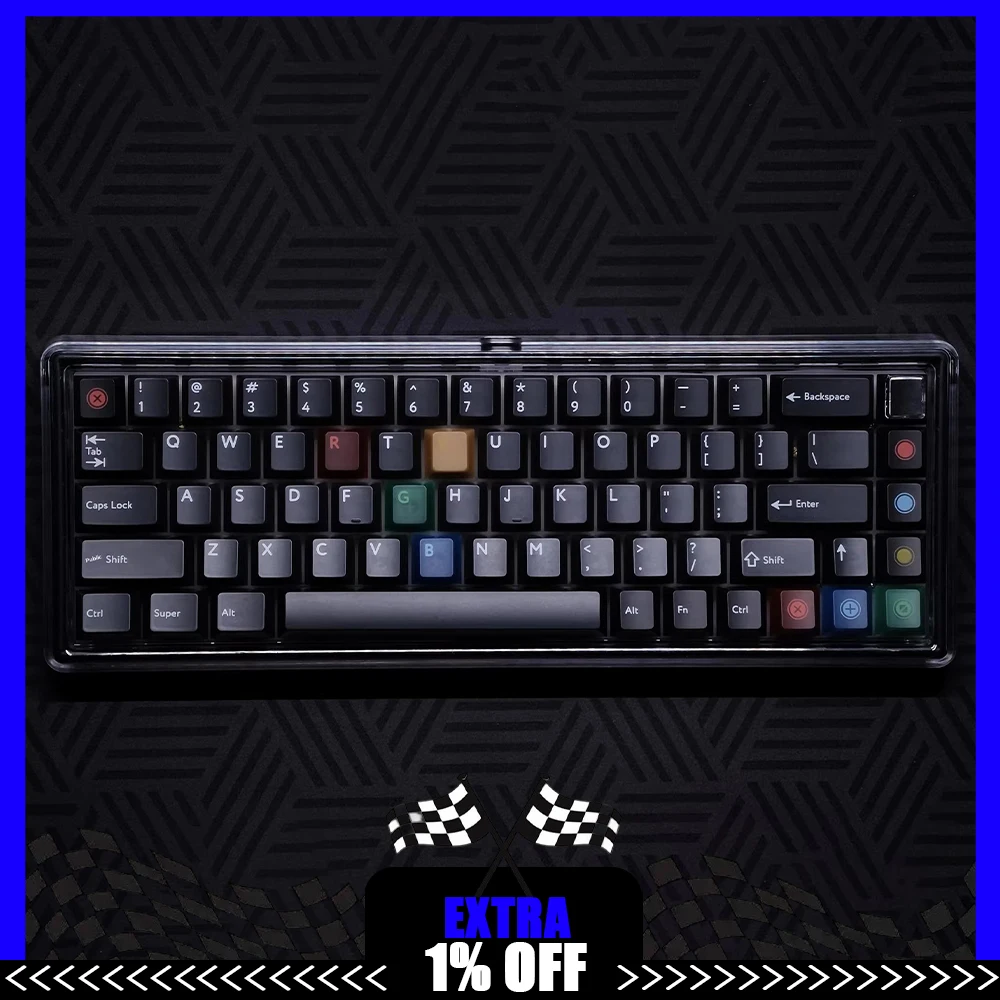 XVX Nephrite PC Keycaps Fog Permeable Keycap Original Factory Height Screen Printing Keyboard Keycaps Customized PC Gifts