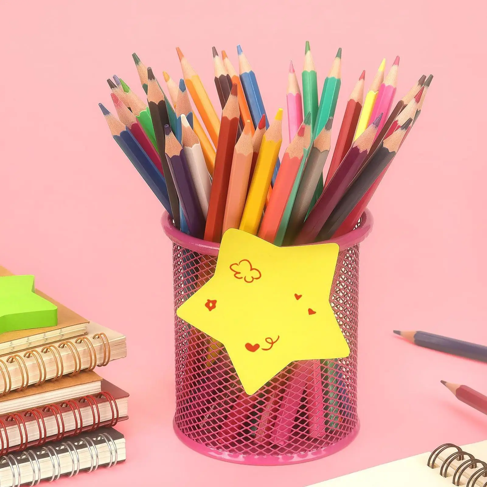 Sticky Notes Self-Stick Recyclable Aesthetic Sticky Notes For Home Office School Classroom College Elementary Teachers Students