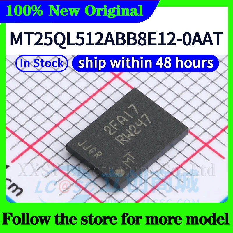 MT25QL512ABB8E12-0AAT High quality New