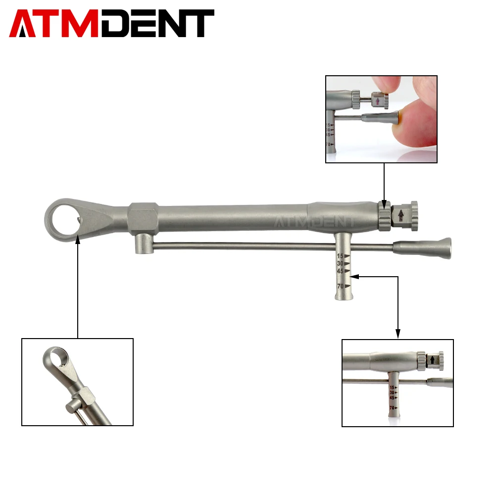 زراعة أسنان شاملة ، مفكات براغي ، مفكات ، طقم اصطناعي ، مواد طبيب أسنان ، 1: عزم الدوران #2