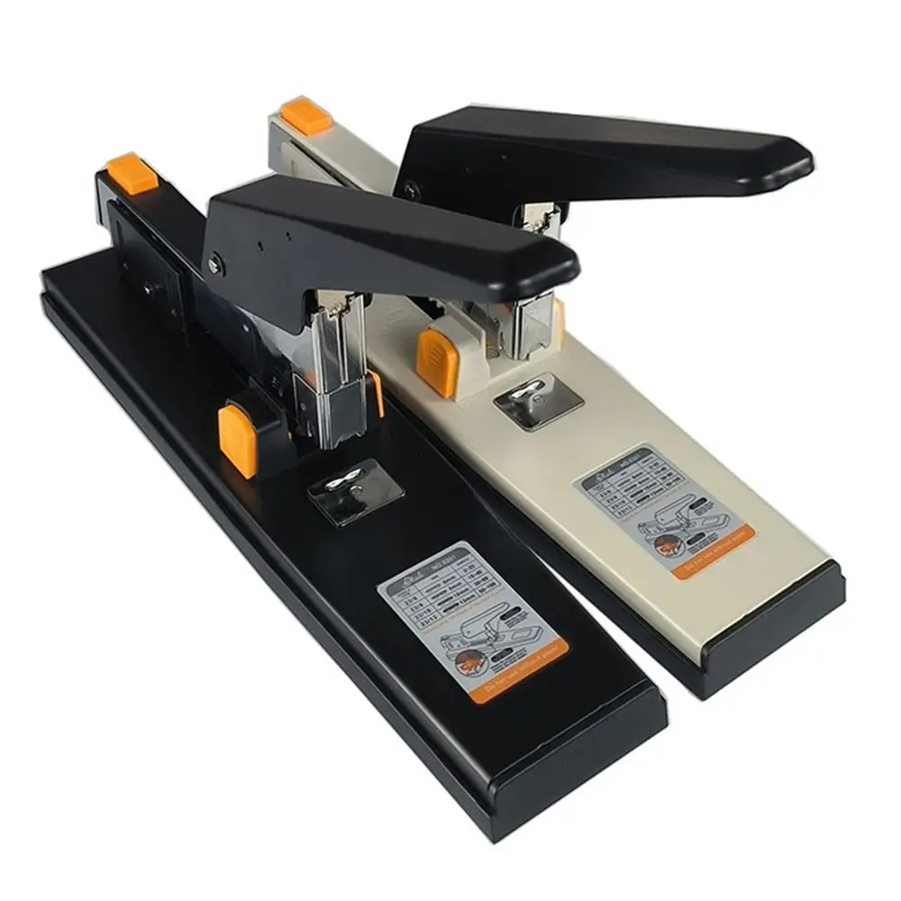 

Large Capacity Hand Operated Staple Multifunction Anti-slip Heavy Duty Stapler Up To 100 Pages Simple Desktop Stapler