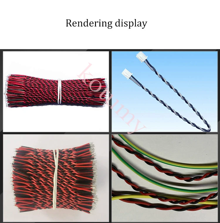 Imagem -05 - Torção Automática do Cabo de Fio da Máquina do Laço da Torção do Cabo da Torção da Máquina de Estrangulamento da Torção do Fio da Alta Qualidade