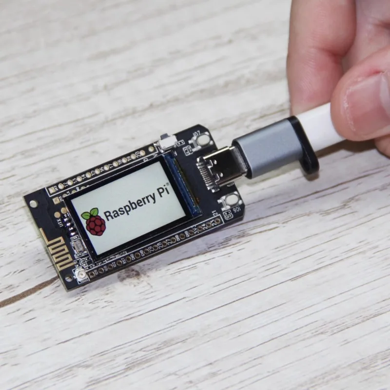 T-PicoC3 Raspberry Pi RP2040 ESP32-C3 LCD TensorFlow lite