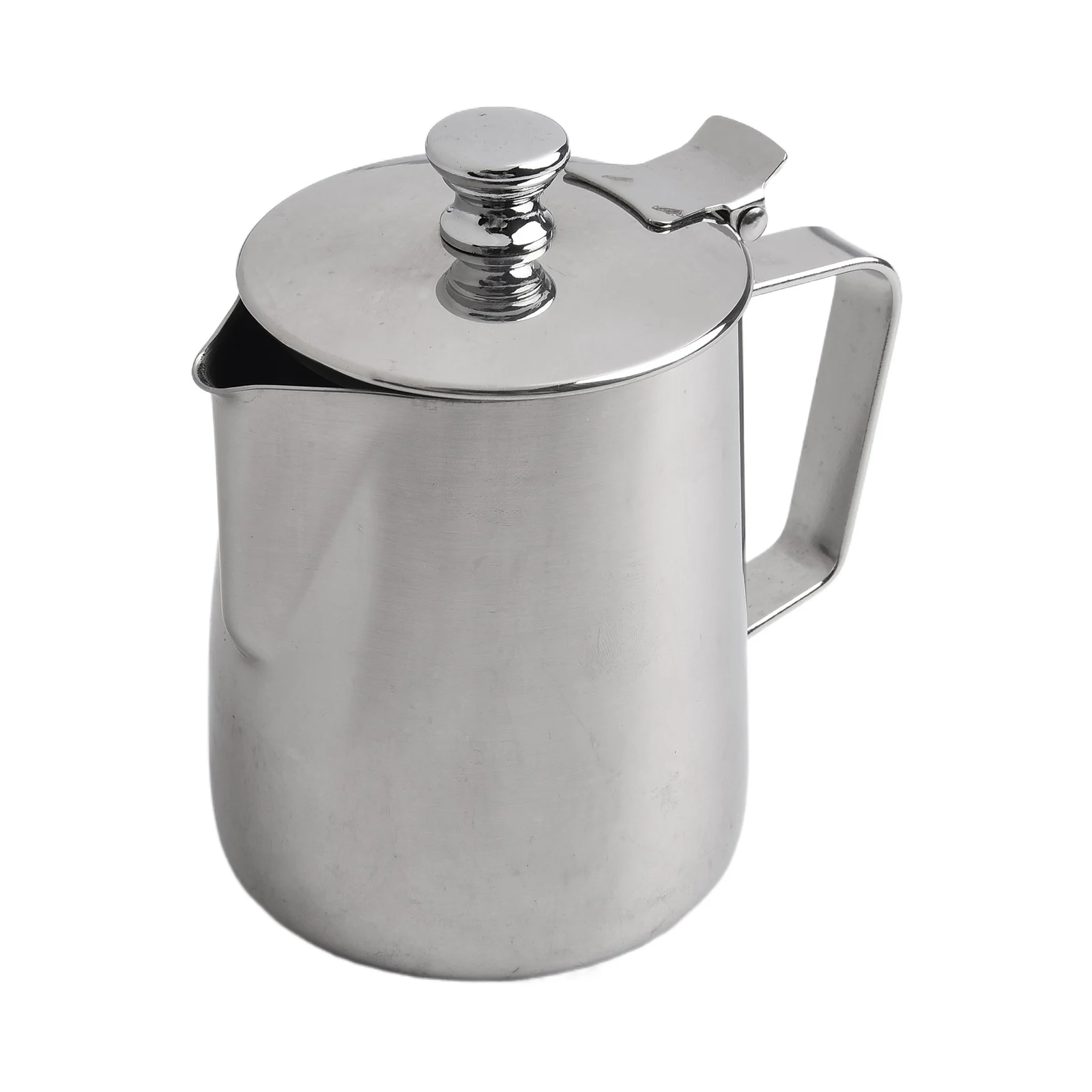 Perfect Coffee Kettle Milk Frothing Sliver Stainless Steel Create Fantastic Milk Coffee Foam Proper Various Uses