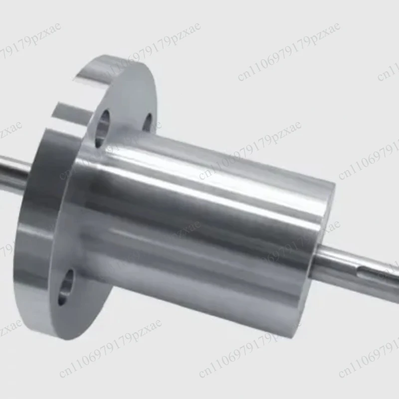 Mechanical Seal Ferrofluid Vacuum Rotary Feedthroughs Flange Mount Hollow Shaft Magnetic Fluid Sealing Assembly