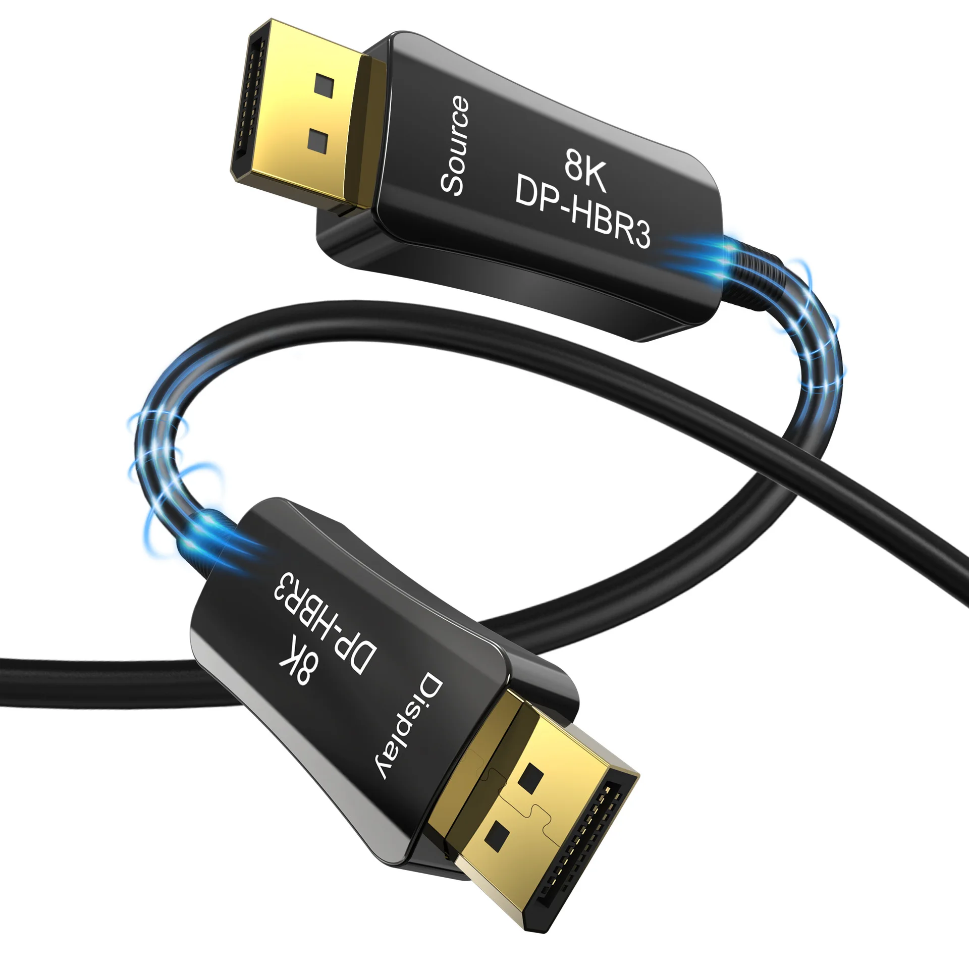 

DP1.4 8K@60Hz 4K@144Hz Cable Computer Projection Optical HD Engineering Cable DisplayPort HBR3 32.4Gbps For Monitor Computer