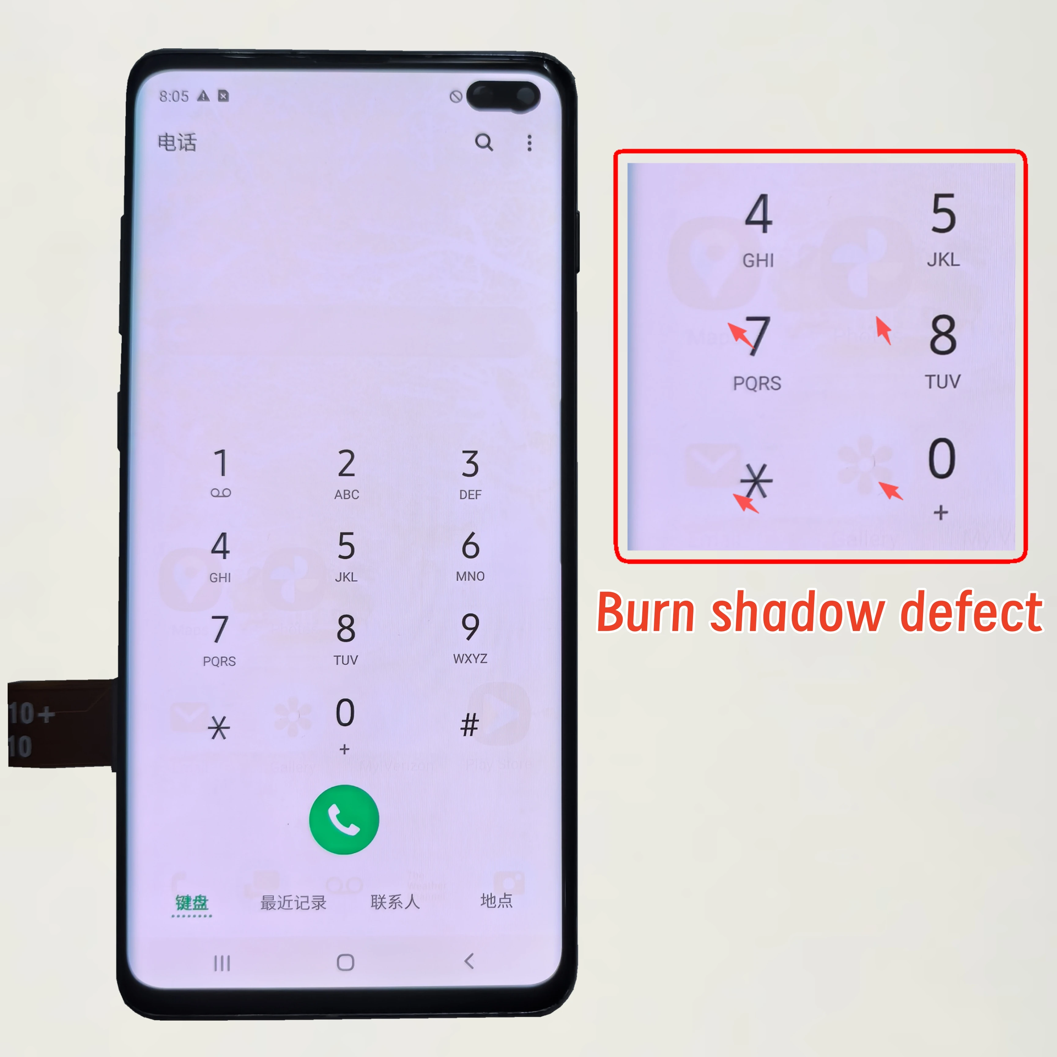 100% Sprawdzony Ekran Super AMOLED do Samsung Galaxy S10 Plus LCD G975 G9750 G975F/DS, Zamiennik Wyświetlacza LCD z Dotykiem — zdjęcie produktu 6