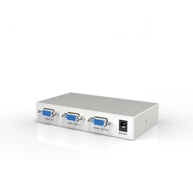 MT-VIKI 2 Poort Vga Splitter 1 Ingang 2 Uitgang Hd Video Splitter 1 Computer Host Om Twee Monitoren Splitter MT-1502